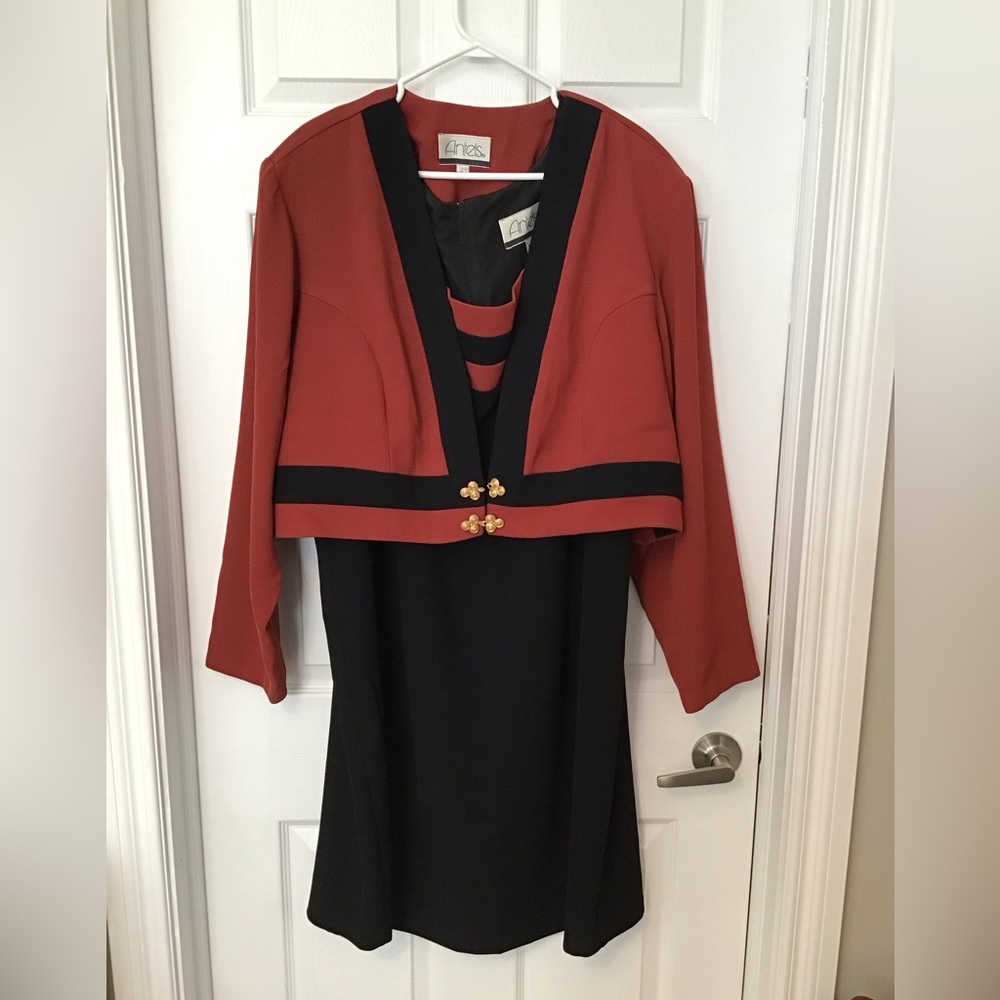 Plus Size Antels 2 pc Dress Suit